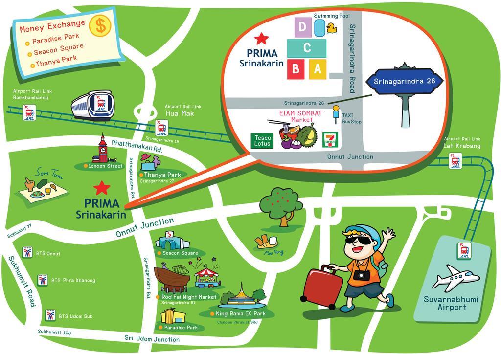 Prima Srinakarin Căn hộ Bangkok